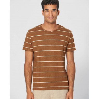 Striped T-shirt - hempage