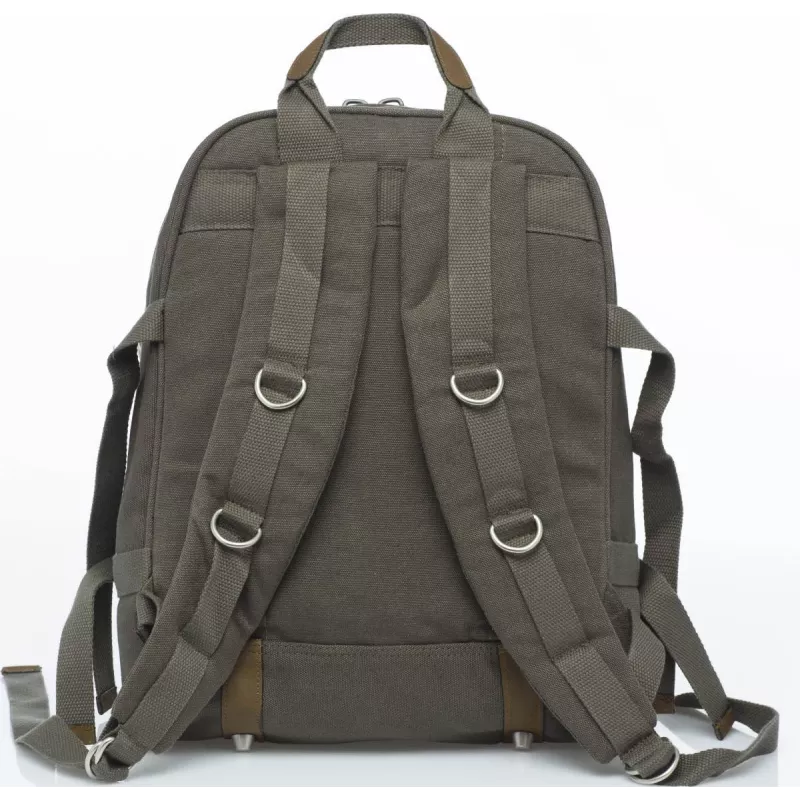 Sac à dos Pure en toile ecologique et cuir