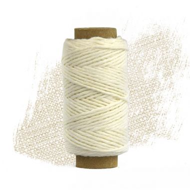 Colour thread 6 strands - 100% Hemp not waxed - 20m