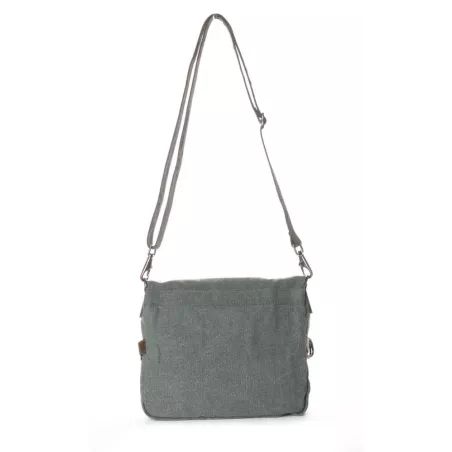 Hemp canvas shoulder pocket