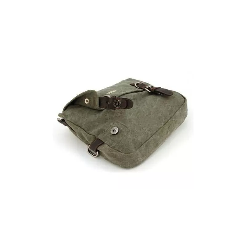 Pochette bandoulière en toile de chanvre