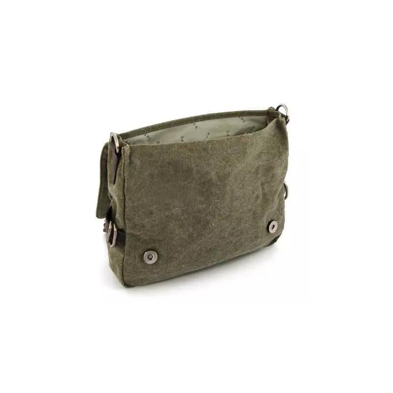Hemp canvas shoulder pocket