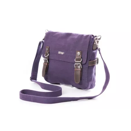 Hemp canvas shoulder pocket