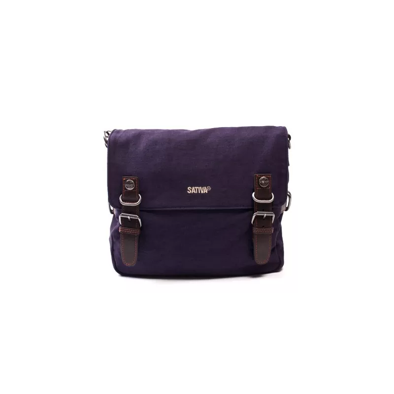 Hemp canvas shoulder pocket