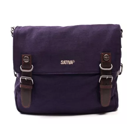 Hemp canvas shoulder pocket