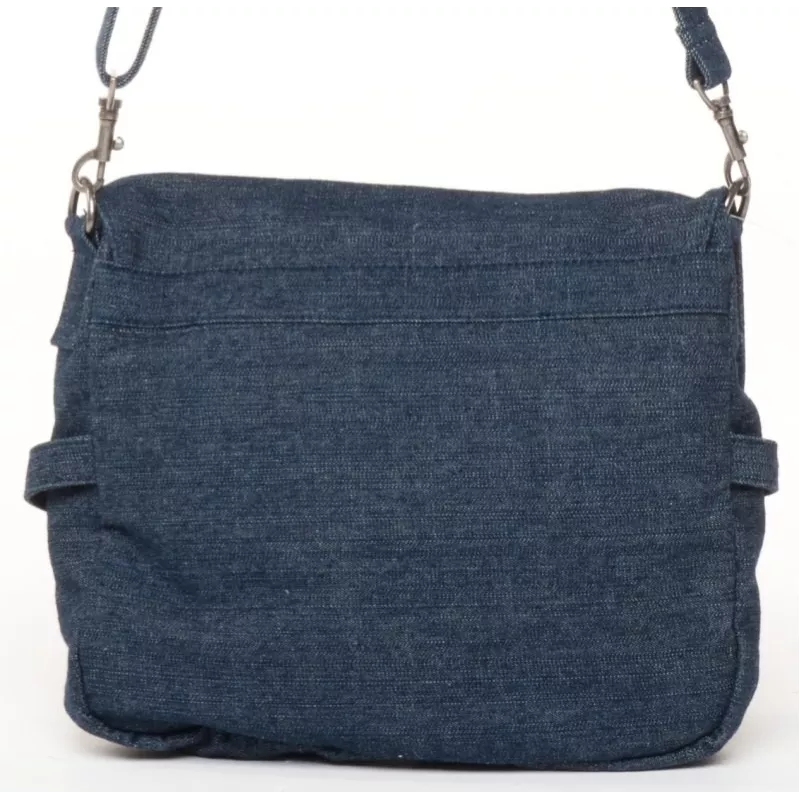 Hemp canvas shoulder pocket