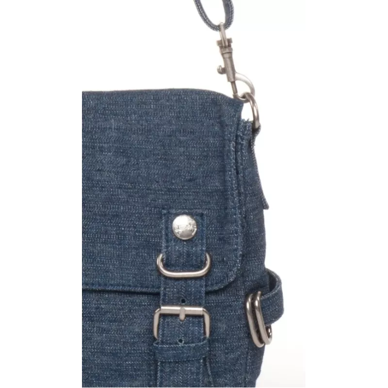 Hemp canvas shoulder pocket