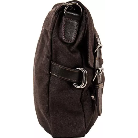 Hemp canvas shoulder pocket