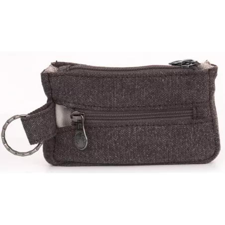 Purse 3 pockets - Organic cotton hemp