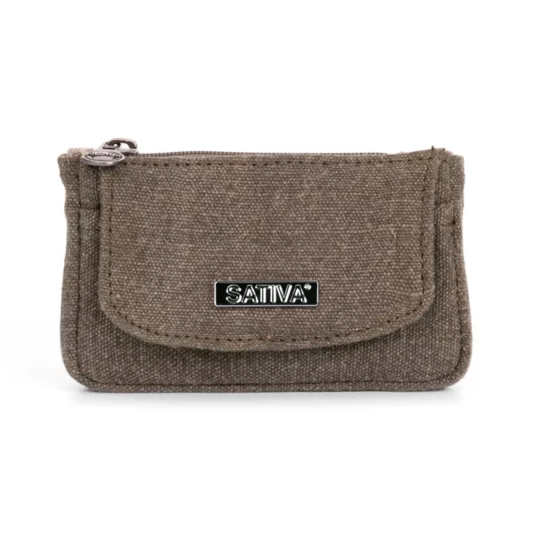 Purse 3 pockets - Organic cotton hemp