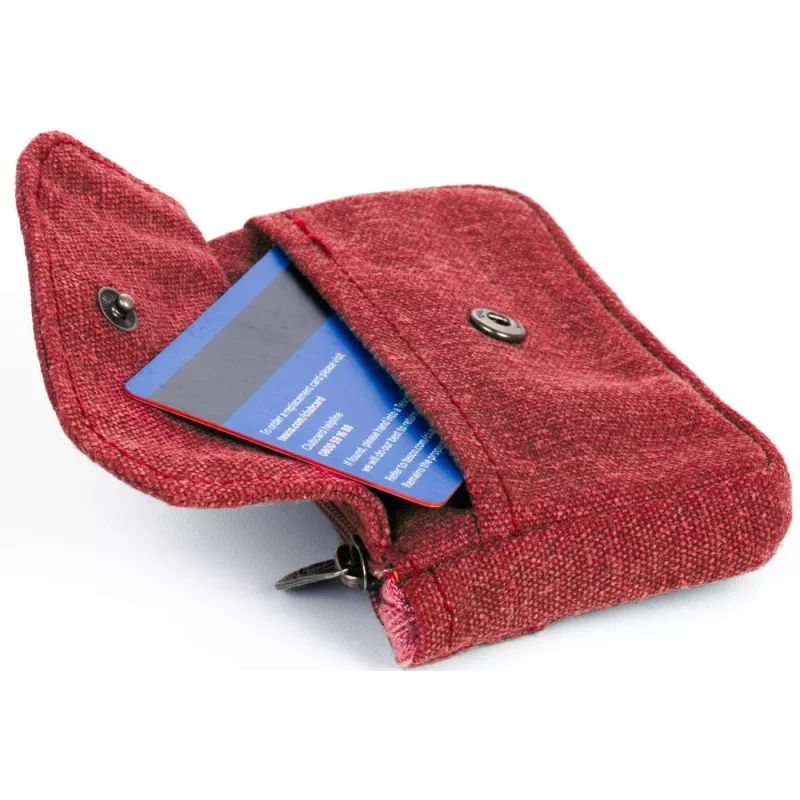 Purse 3 pockets - Organic cotton hemp