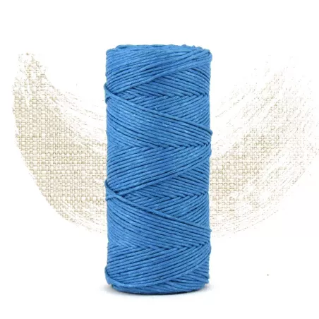 Ficelle couleur 1 mm cirée - 90 m