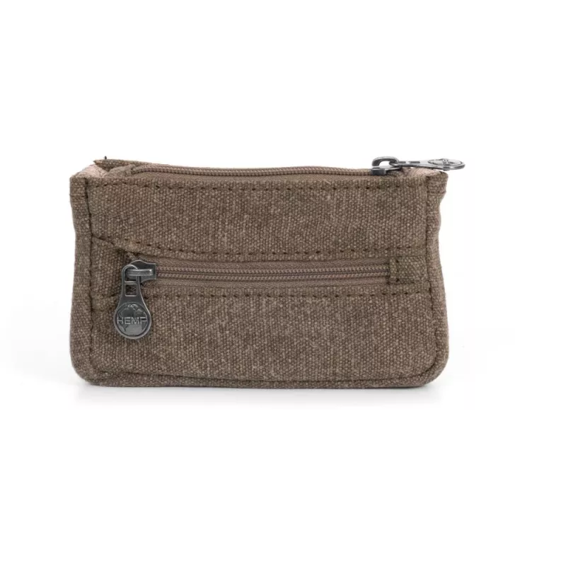 Purse 3 pockets - Organic cotton hemp