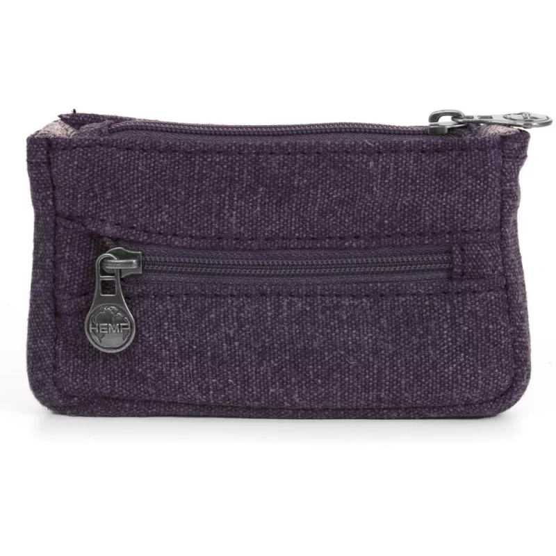 Purse 3 pockets - Organic cotton hemp