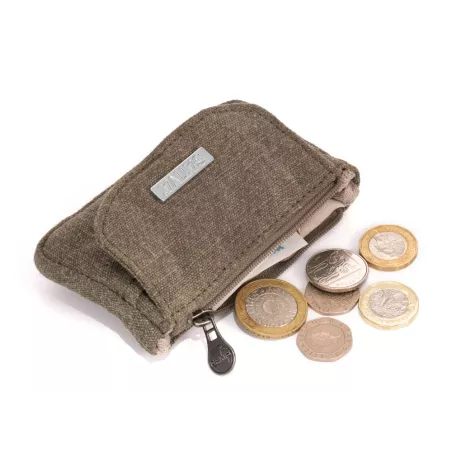 Purse 3 pockets - Organic cotton hemp