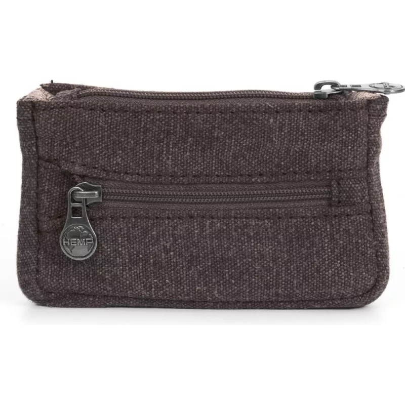 Purse 3 pockets - Organic cotton hemp