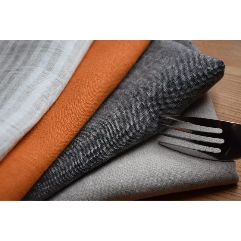 Table towel pure hemp