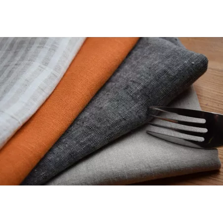 Table towel pure hemp