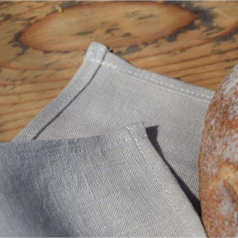 Table towel pure hemp