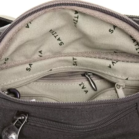 Petit sac banane ceinture en toile