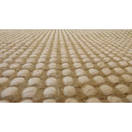 Hemp and wool carpet 120x180cm