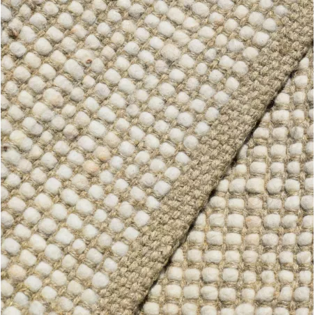 Hemp and wool carpet 120x180cm