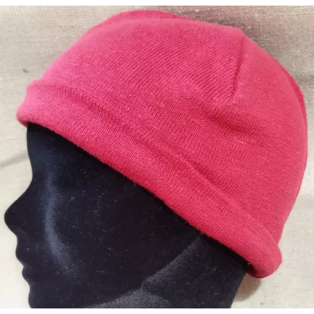 Winter cap in jersey