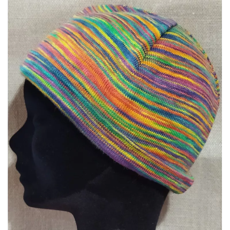 Winter cap in jersey