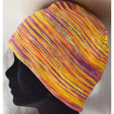 Winter cap in jersey