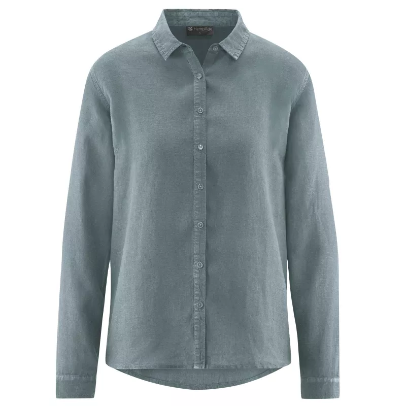 100% di camicia di canapa