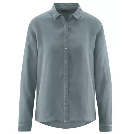 100% di camicia di canapa