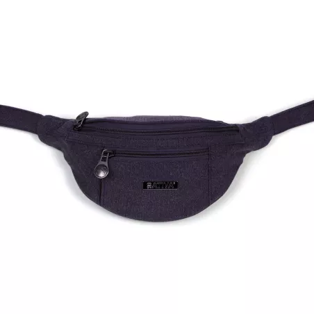 Cinturón de lona pequeño bolso de plátano