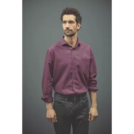 Camisa de los hombres- Humando