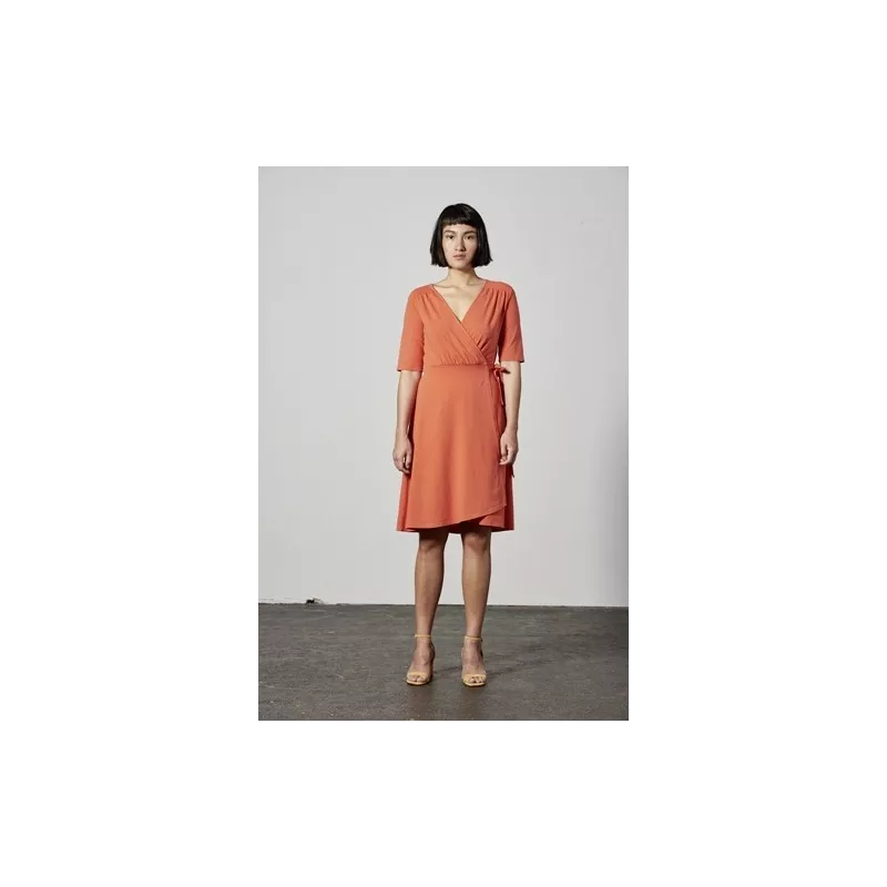 Vestido de caché de corazón - cáñamo