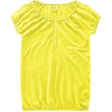 Woman bio yellow blouse