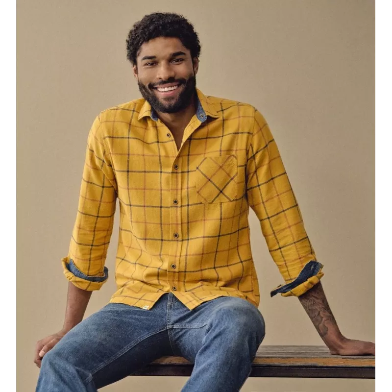 Chemise hiver carreaux