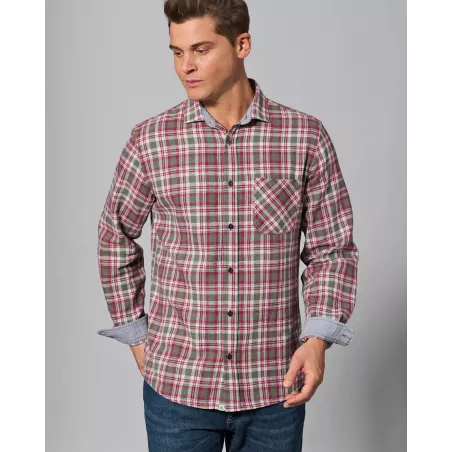 Chemise hiver carreaux
