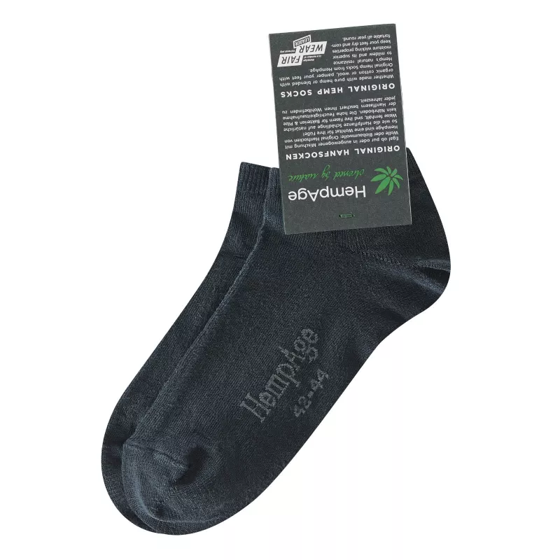 Invisible Socks - 94% hemp