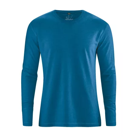 Camiseta de manga larga camiseta cáñamo