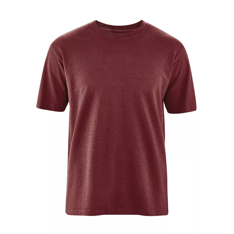 Camiseta de cáñamo y algodón orgánico 200 gr / m²