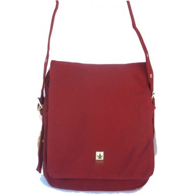 Bag shoulder strap with flap and zipper