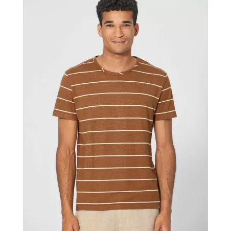 Gestreiftes T-Shirt - Hempping