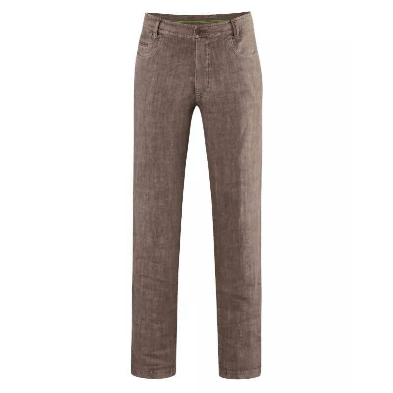 Pantaloni vintage in pura canapa