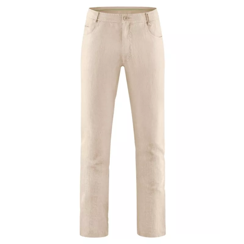 Pantaloni vintage in pura canapa