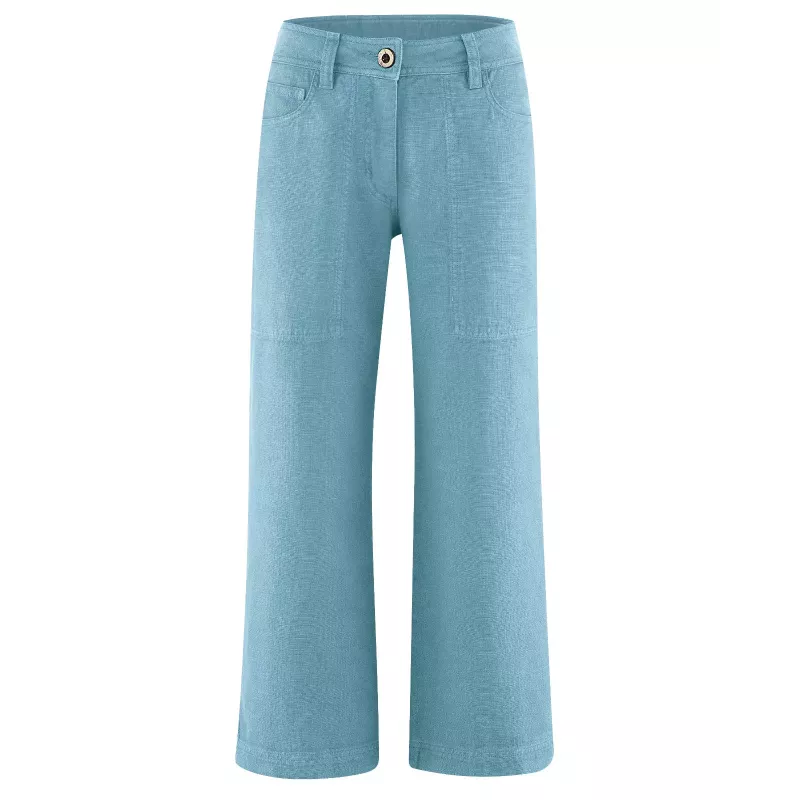 Wide cutting trousers / hemp