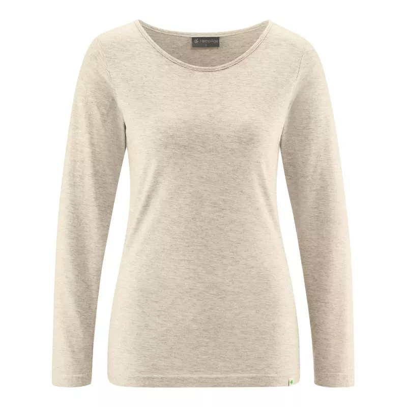 T-shirt a maniche lunghe yak