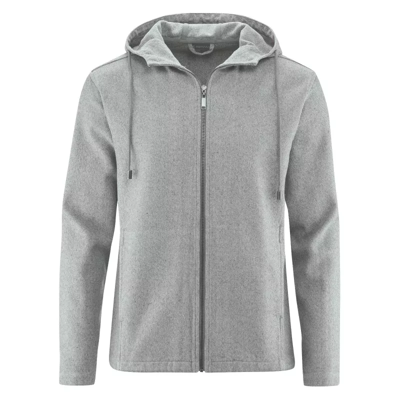 Men's sports jacket, recycled hemp and organic cotton