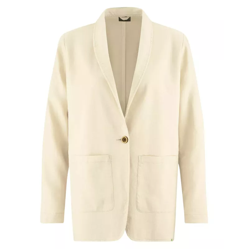Chaqueta de blazer de heming de gran tamaño
