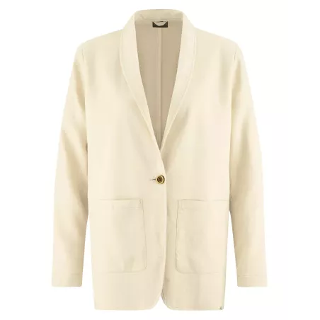 Chaqueta de blazer de heming de gran tamaño