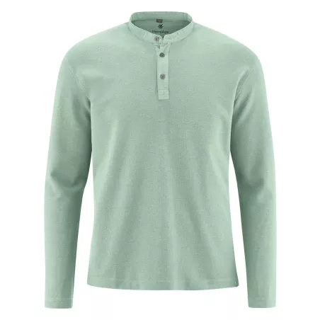 Langärmliges T-Shirt mit Stehkragen